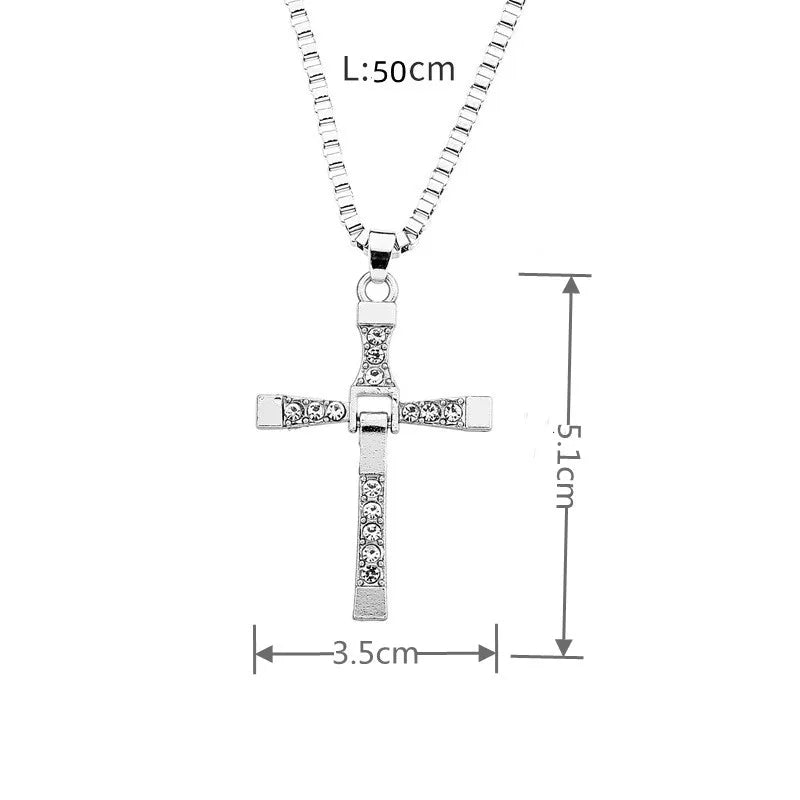 Dominic Cross Pendant – Strength, Loyalty, Legacy