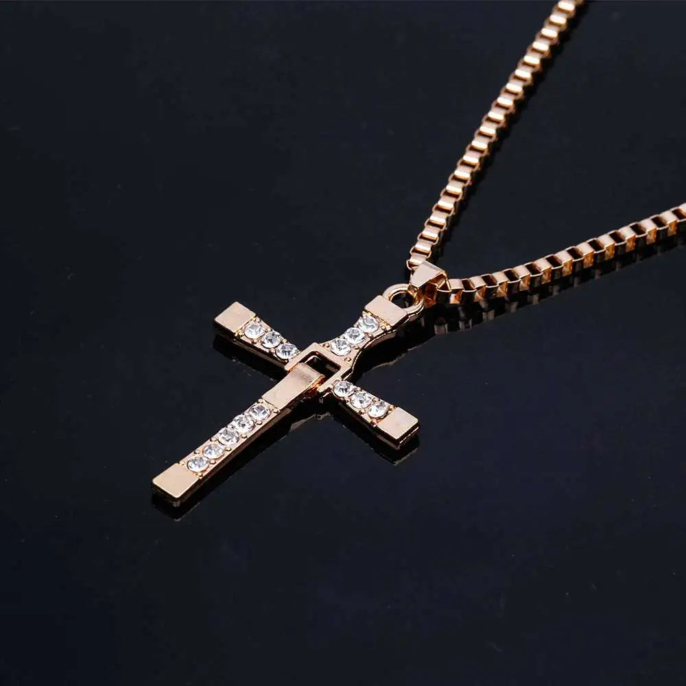 Dominic Cross Pendant – Strength, Loyalty, Legacy
