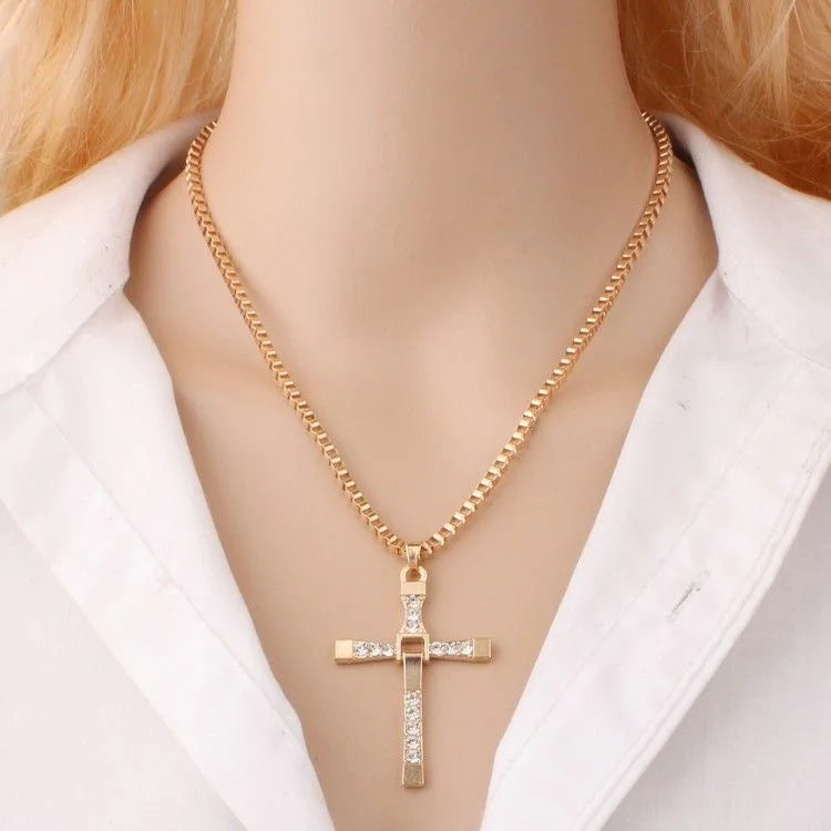 Dominic Cross Pendant – Strength, Loyalty, Legacy